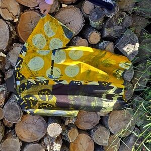 Abstract Patterned Dress Shirt